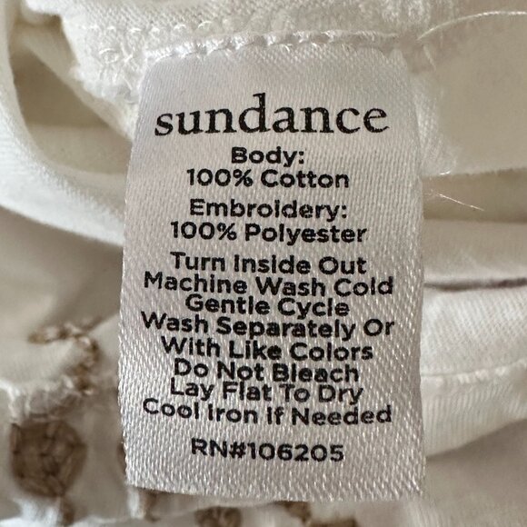 Sundance Embroidered Floral Shirt - Picture 6 of 6